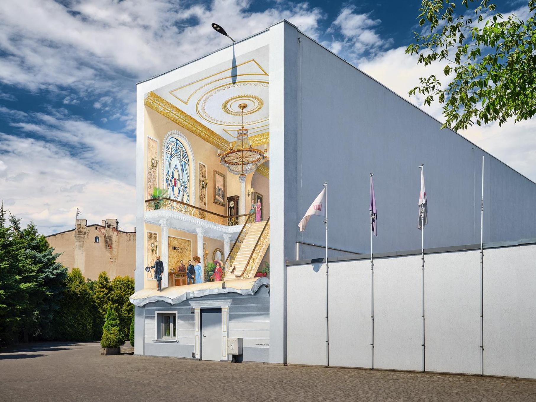 Iness Hotel Łódź Kültér fotó